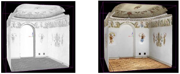 Применение трехмерного лазерного сканирования и цифровой фотограмметрической съемки для решения задач реставрации настенной живописи
