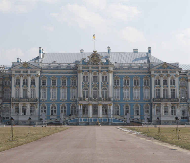 Фасад Екатерининского дворца